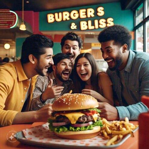 Burgers & Bliss – The Ultimate Burger Experience!