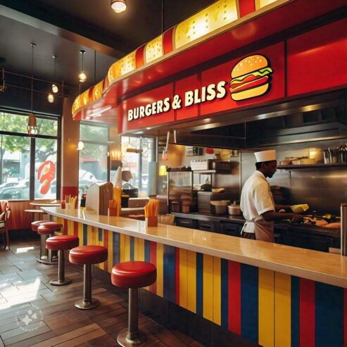 Burgers & Bliss – The Ultimate Burger Experience!